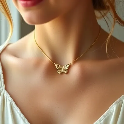 내 피부톤과 스타일에 맞는 나비목걸이 소재 현명하게 선택하기14K, 18K, 순금, 다이아몬드, 자개 비교 분석