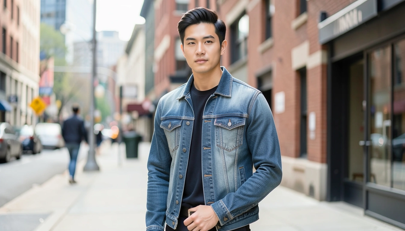 촌스럽지 않은 남자 청자켓 코디, 딱 4가지면 끝!