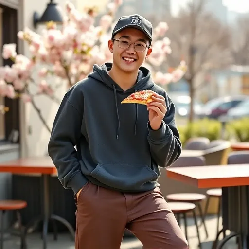 피자 먹방에 딱! 편안함X스타일 두 마리 토끼 잡기