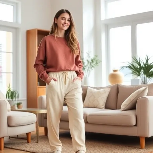 내 몸에 찰떡! 오트밀 기모조거팬츠, 소재와 핏 제대로 고르는 법