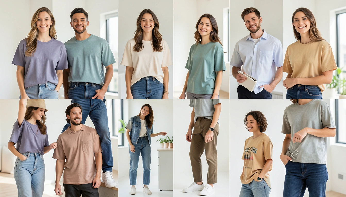 핏부터 소재까지, 내게 맞는 오버핏반팔티 찾는 법