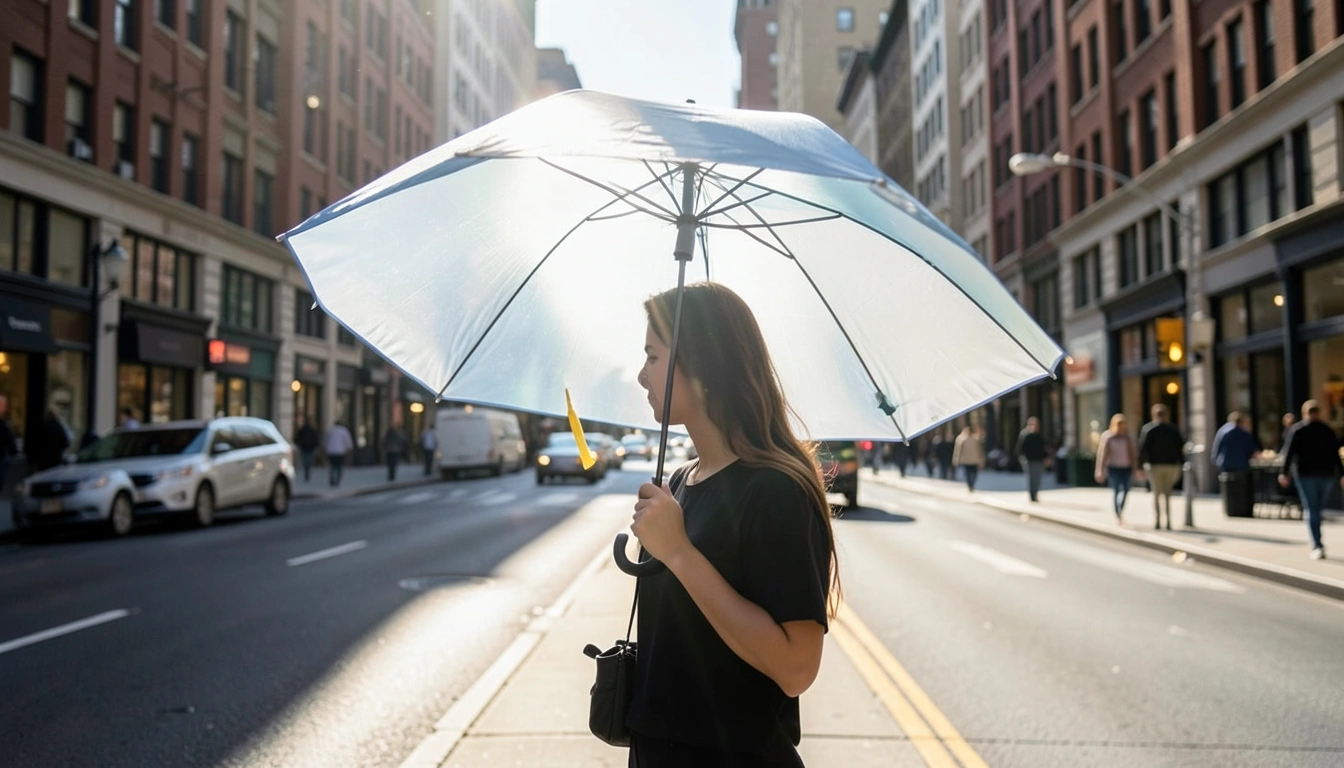 "검은색 vs 흰색" 논쟁 종결! 양산 색상과 소재, 진짜 효과는?