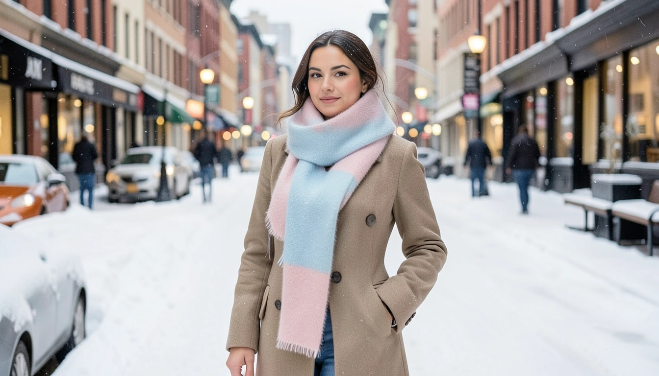 현명한 아크네 목도리 선택: 소재, 사이즈, 컬러 완벽 가이드