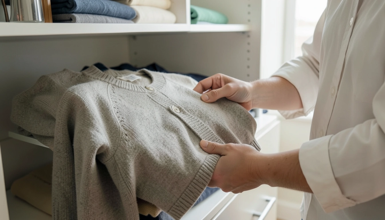 아페쎄 가디건, 오래도록 새것처럼 입는 비결 (관리법 & 보관법)