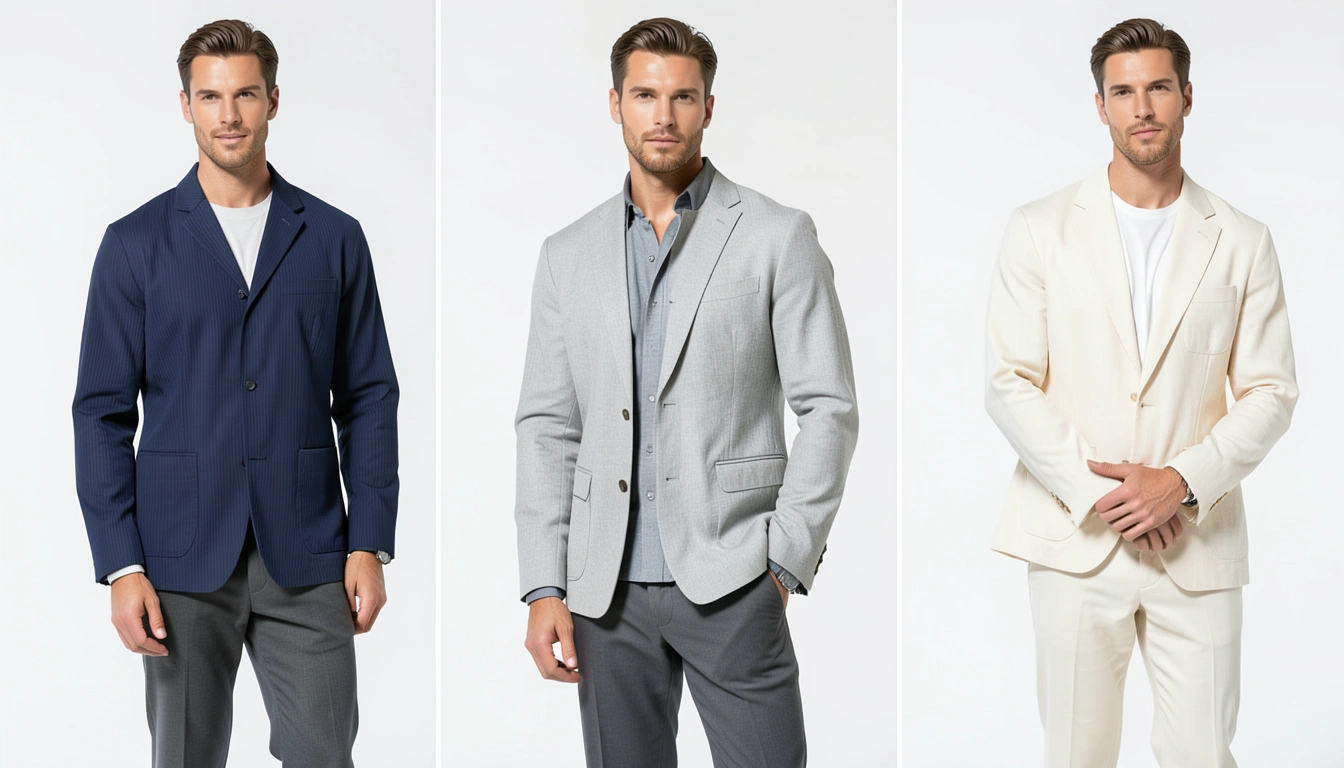 남성 여름 자켓, 스타일링의 완성부터 스마트한 관리까지!