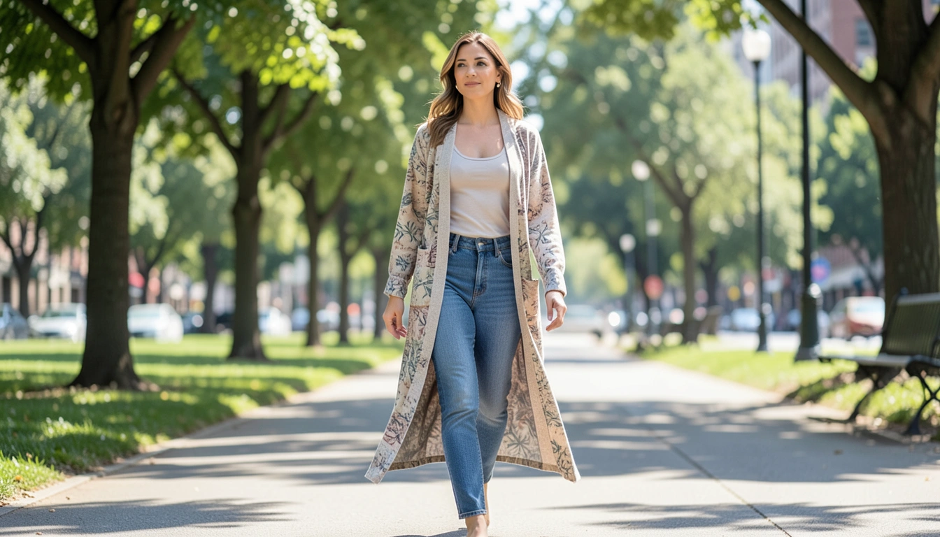 나에게 맞는 로브가디건 찾기: 소재, 길이, 패턴별 완벽 가이드