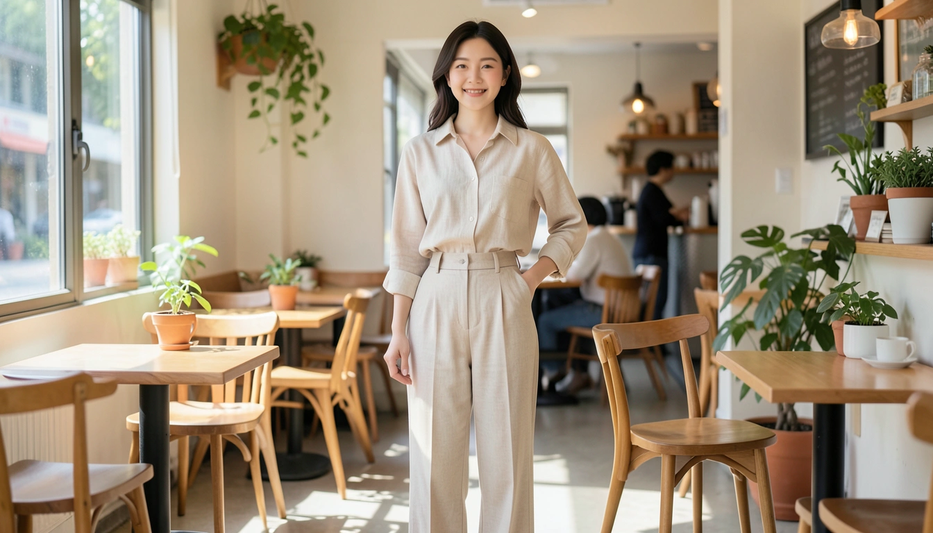 소재부터 디자인까지, 어바웃썸 블라우스 핵심 파헤치기